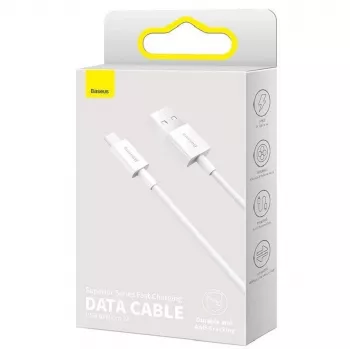 Baseus Superior cavo dati e ricarica rapida MicroUSB 1m bianco