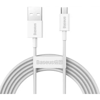 Baseus Superior cavo dati e ricarica rapida MicroUSB 1m bianco