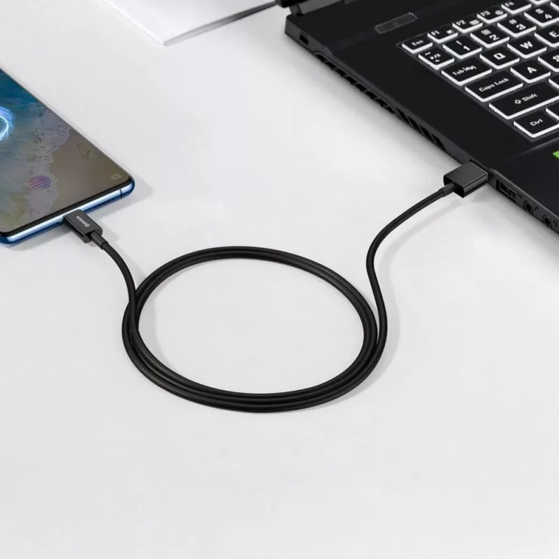 Baseus Superior Cavo dati e ricarica rapida USB-A a Micro USB 1m Nero