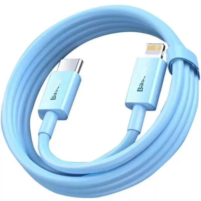 Baseus Superior Series cavo USB-C a Lightning 1m blu 20W 480Mbps (CAYS001903)