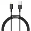 Baseus Superior cavo di ricarica rapida e dati USB-A a Lightning 1m nero (CALYS-A01)