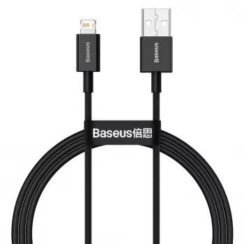 Baseus Superior cavo di ricarica rapida e dati USB-A a Lightning 1m nero (CALYS-A01)