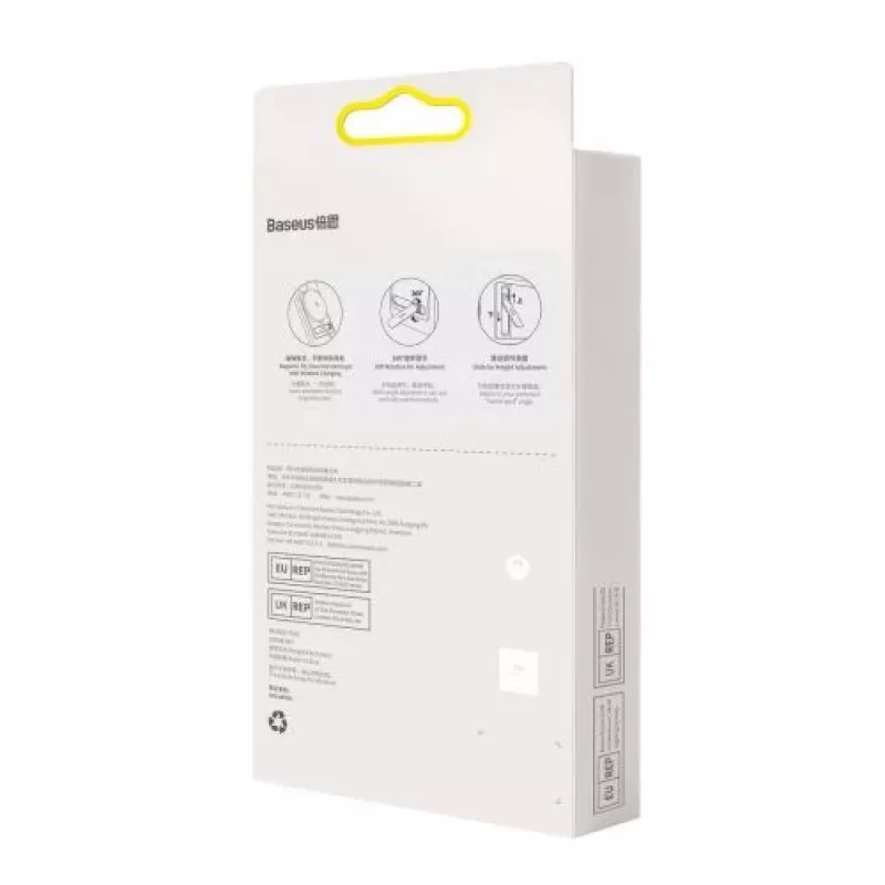 Supporto magnetico pieghevole Baseus Tool bianco (LUXZ010002)
