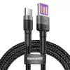 Baseus Cafule SuperCharge Cavo da USB-A a USB-C, 40W, 5A, QC 3.0, 1 m, nero/grigio