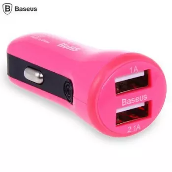 Baseus Universal Tiny caricabatterie da auto CCALL-CR0R rosa