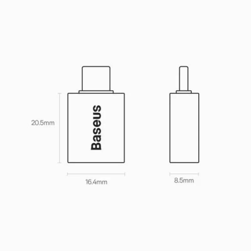 Baseus adattatore USB-C 3.1 OTG