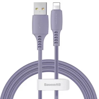 Baseus Yiven cavo USB-A a Lightning 2,4A 1,8m blu viola
