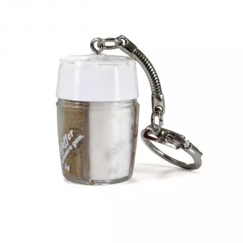 Basic Nature Set spezie mini con 4 contenitori ricaricabili per campeggio, escursioni, viaggi