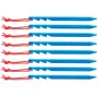 Basic Nature Picchetto da tenda Y-Stake in alluminio 18 cm argento