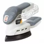Batavia Levigatrice a delta a batteria 18V (solo utensile) - piattaforma Maxxpack 18V, platorello delta, velcro, aspirazione polvere, impugnatura soft