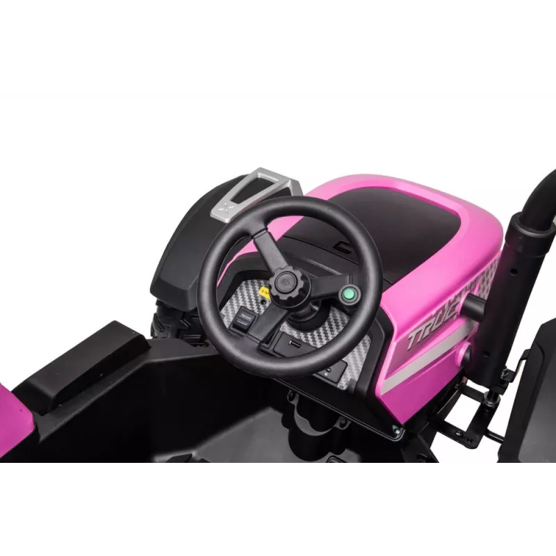 Trattore a batteria BLT-206 rosa