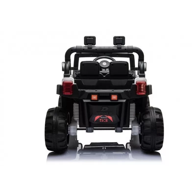 Auto elettrica cavalcabile BBH-016, 12V, bianca