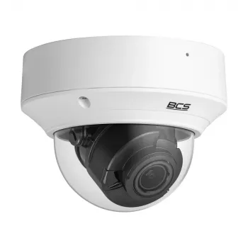 BCS telecamera IP dome 4MP BCS-P-DIP54VSR4-Ai2 con obiettivo varifocale motorizzato, Smart IR, funzioni AI