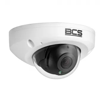 BCS telecamera dome IP 4MP BCS-P-DMIP24FSR3-Ai2 con protezione perimetrale AI, obiettivo 2,8mm, 30m IR, IP67, IK10, PoE