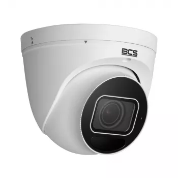 BCS Telecamera dome IP 4MP BCS-P-EIP44VSR4-Ai, varifocale motorizzata 2.8-12mm, Smart IR 40m, protezione perimetrale AI, IP67, IK10, PoE