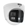 BCS telecamera IP dome 4MP con protezione perimetrale AI, focale fissa 2,8 mm, PoE, IP67, IK10, bianco