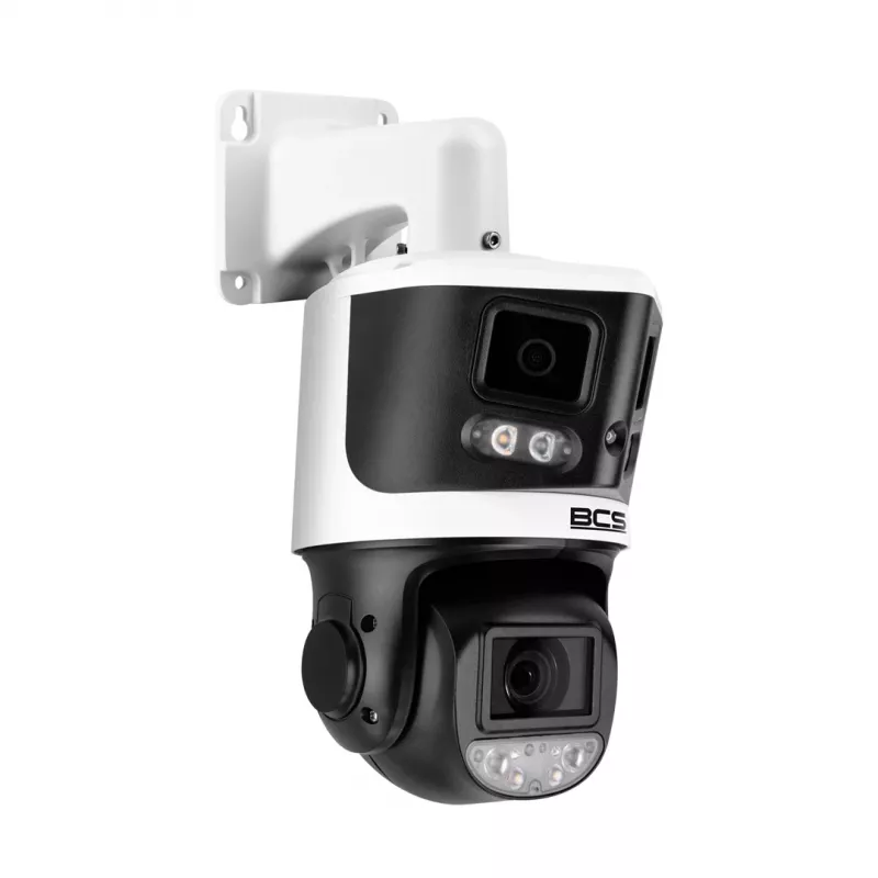 BCS telecamera IP PTZ 4MP con zoom ottico 10x, IR 80m, PoE+, IP66 BCS-L-PSIP24810SCR7L3-Ai2