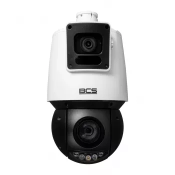 BCS telecamera IP PTZ 4MP zoom ottico 25x, funzioni IA, IP66, IK10, 100m IR, PoE+