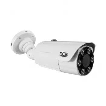 BCS Telecamera IP Bullet 5MP BCS-F-TIP55VSR5-Ai2 con obiettivo varifocale motorizzato, Smart IR, IA, IP67
