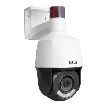 BCS Telecamera IP PTZ 5MP BCS-B-SIP155SR5L1-Ai1(2.0) con obiettivo varifocale motorizzato, zoom ottico 5x, IR 50m, IP66, H.265+, AI Perimeter Protection