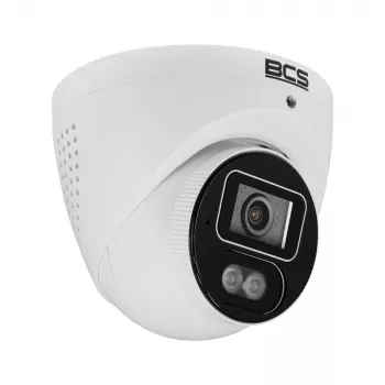 Telecamera turret IP BCS 6MP BCS-P-EIP26FSR3L3-Ai2 con obiettivo 3,6mm, IR fino a 30m, IP67, IK10, PoE