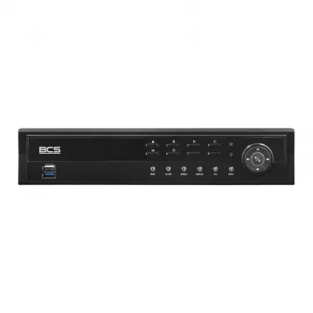 BCS videoregistratore di rete NVR 8 canali 4K PoE con HDD 6TB, BCS-U-NVR0802-A-4K-8P(6TB)