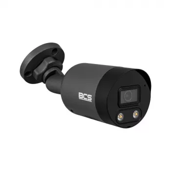 BCS telecamera IP turret 8MP obiettivo fisso 2,8mm AI Smart IR 40m PoE IP67