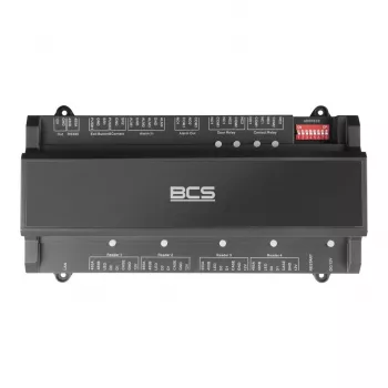 BCS lettore di codici a barre laser 1D RS-232 a montaggio fisso IP65 nero