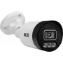 BCS BCS-P-TIP14FSR3L3-Ai1 Telecamera IP turret 4MP con IA, obiettivo 3,6mm, PoE, IP67, IK10