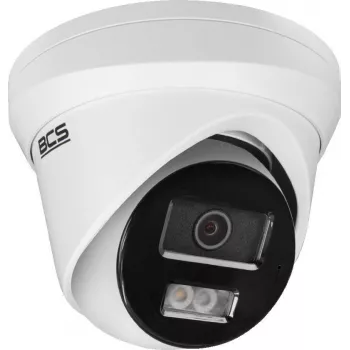 BCS Telecamera IP 2MP Full HD bullet con obiettivo 2,8 mm, IR 30 m, IP67, PoE