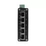 BCS ISP04G01G switch industriale 4 porte PoE+ con 1 uplink Gigabit