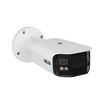 BCS-L-PTIP2X4FCL4-Ai2 telecamera IP turret 8MP con ottica fissa 4mm, Smart IR, AI Perimeter Protection, PoE
