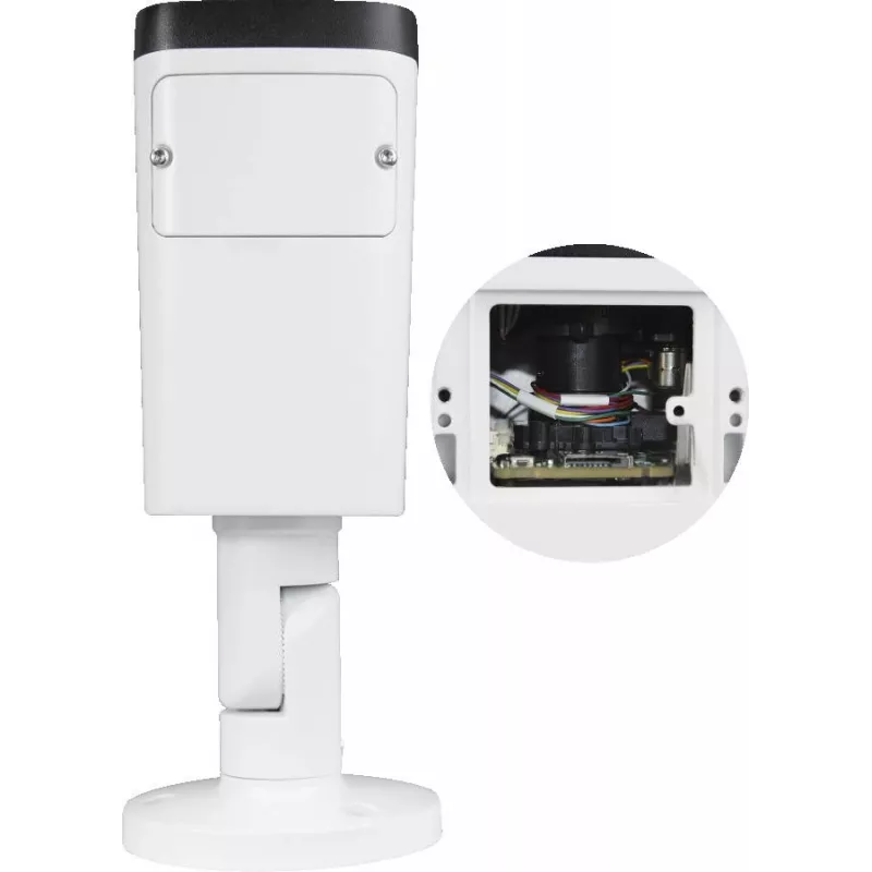 BCS Line Telecamera bullet IP 4MP con obiettivo varifocale motorizzato, IR 50m, PoE, IP67
