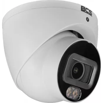 BCS Line BCS-L-EIP14FCL3-Ai1 Telecamera IP 4MP, visione notturna Full-Color, riconoscimento AI, PoE, IP67
