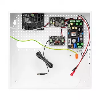 BCS sistema buffer PoE per 4 telecamere, registratore