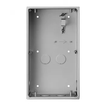 BCS-PPN2-N Postazione esterna 2 tasti argento