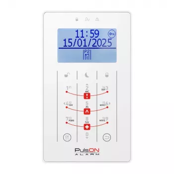 Termostato ambiente BCS PULSON LCD/S W