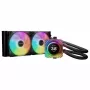 be quiet! Light Loop IO LCD dissipatore liquido all-in-one 240mm, nero