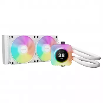 be quiet! Light Loop IO LCD 240mm Dissipatore CPU liquido All-in-One Bianco