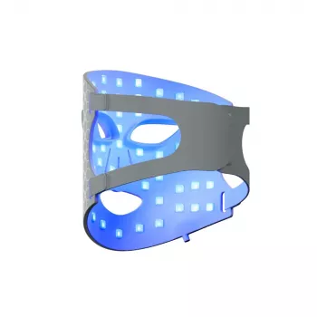 Beautifly AuraSkin Pro maschera viso per terapia della luce LED - 7 colori, 192 diodi, ricaricabile