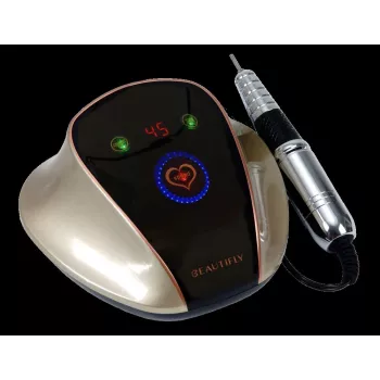 Beautifly Sculpto Nails fresa per unghie 35.000 giri/min display velocità LED 6 bit 6 fasce abrasive