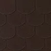 BEAVER scandola per tetti marrone 1 confezione = 3,85 m² (24 scandole, 0,16 m² ciascuna) – scandola in bitume a coda di castoro, rinforzata con fibra di vetro, graniglia ceramica, resistente ai raggi UV e agli agenti atmosferici