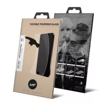 Beeyo Pellicola protettiva flessibile in vetro temperato per LG K9 / K8 2018, trasparente, 0,3 mm, durezza 9H, bordi arrotondati 2,5D, rivestimento oleofobico, anti-impronta, applicazione senza bolle, 1 confezione