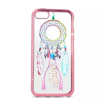 Beeyo Huawei P8 Lite 2017 / P9 Lite 2017 custodia TPU Dreamcatcher rosa