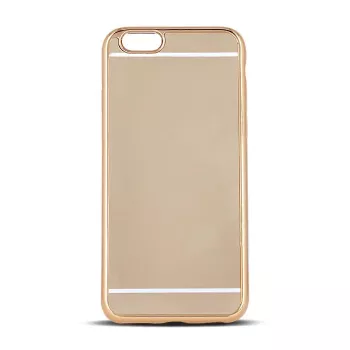 Beeyo Huawei P8 Lite 2017 / P9 Lite 2017 Cover TPU effetto specchio oro
