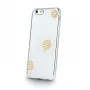 Beeyo Custodia TPU Flower Dots per Sony Xperia E5 Argento