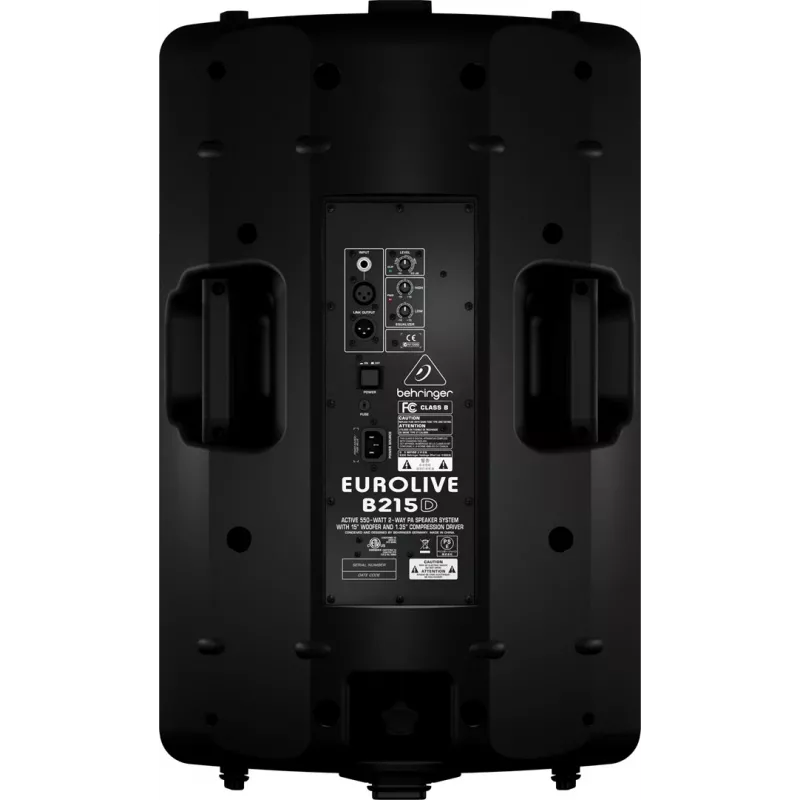 Behringer B215D Diffusore PA attivo 550W 15 pollici 2 vie con Bluetooth e DSP