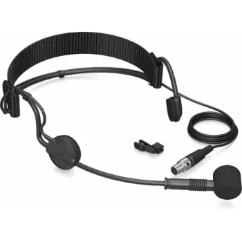 Behringer BC444 Microfono condensatore headset, omnidirezionale, TRS 3,5 mm, nero