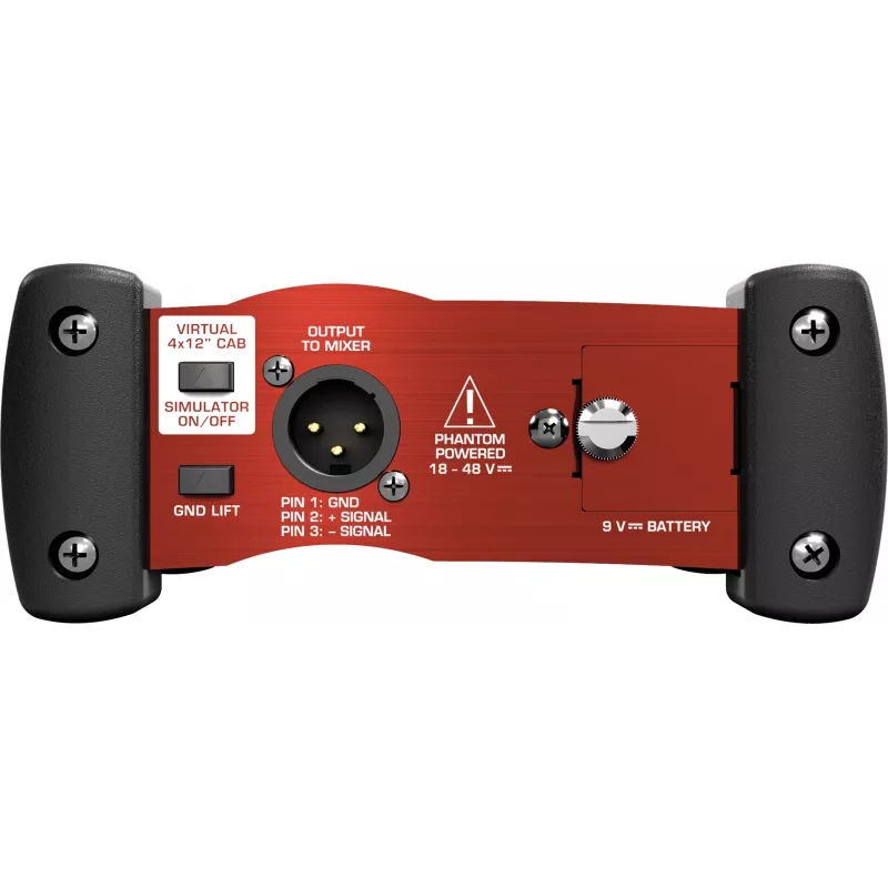 Behringer GI100 DI-Box attiva a 1 canale con simulazione di altoparlante