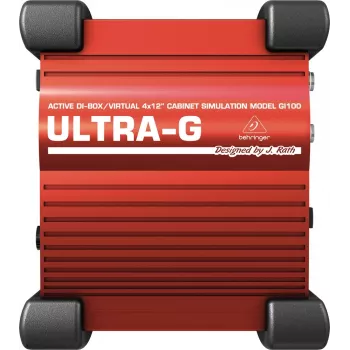 Behringer GI100 DI-Box attiva a 1 canale con simulazione di altoparlante